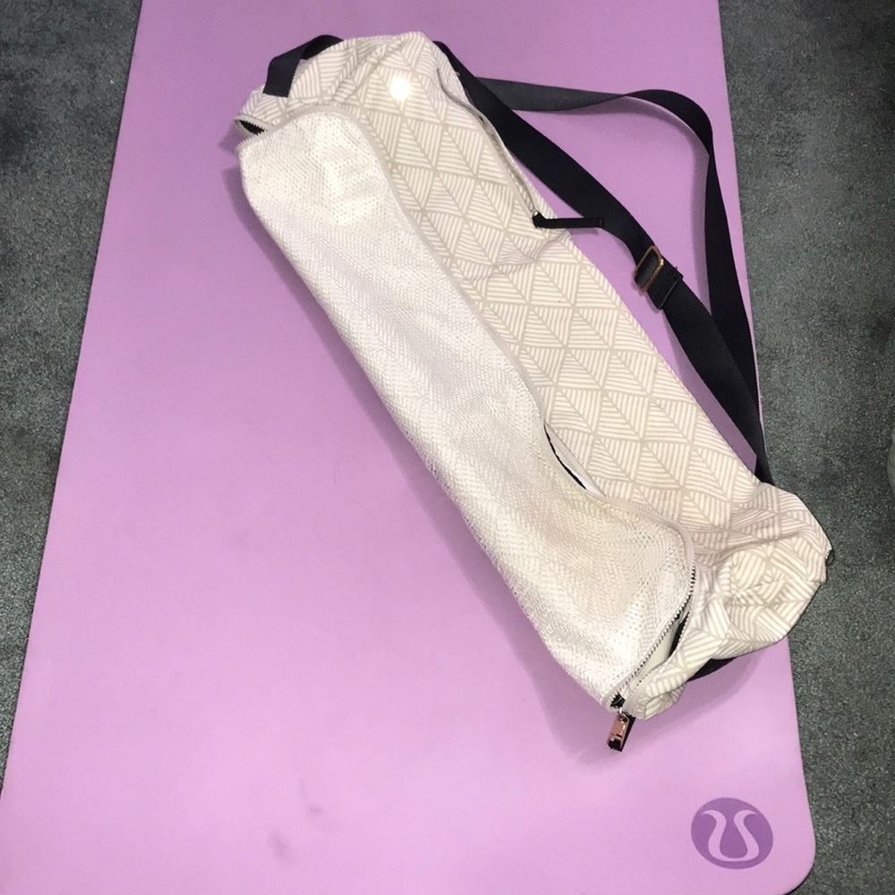 Lululemon Reversible Yoga Mat and Bag